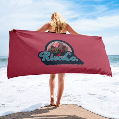 Firedancer Beach Towel